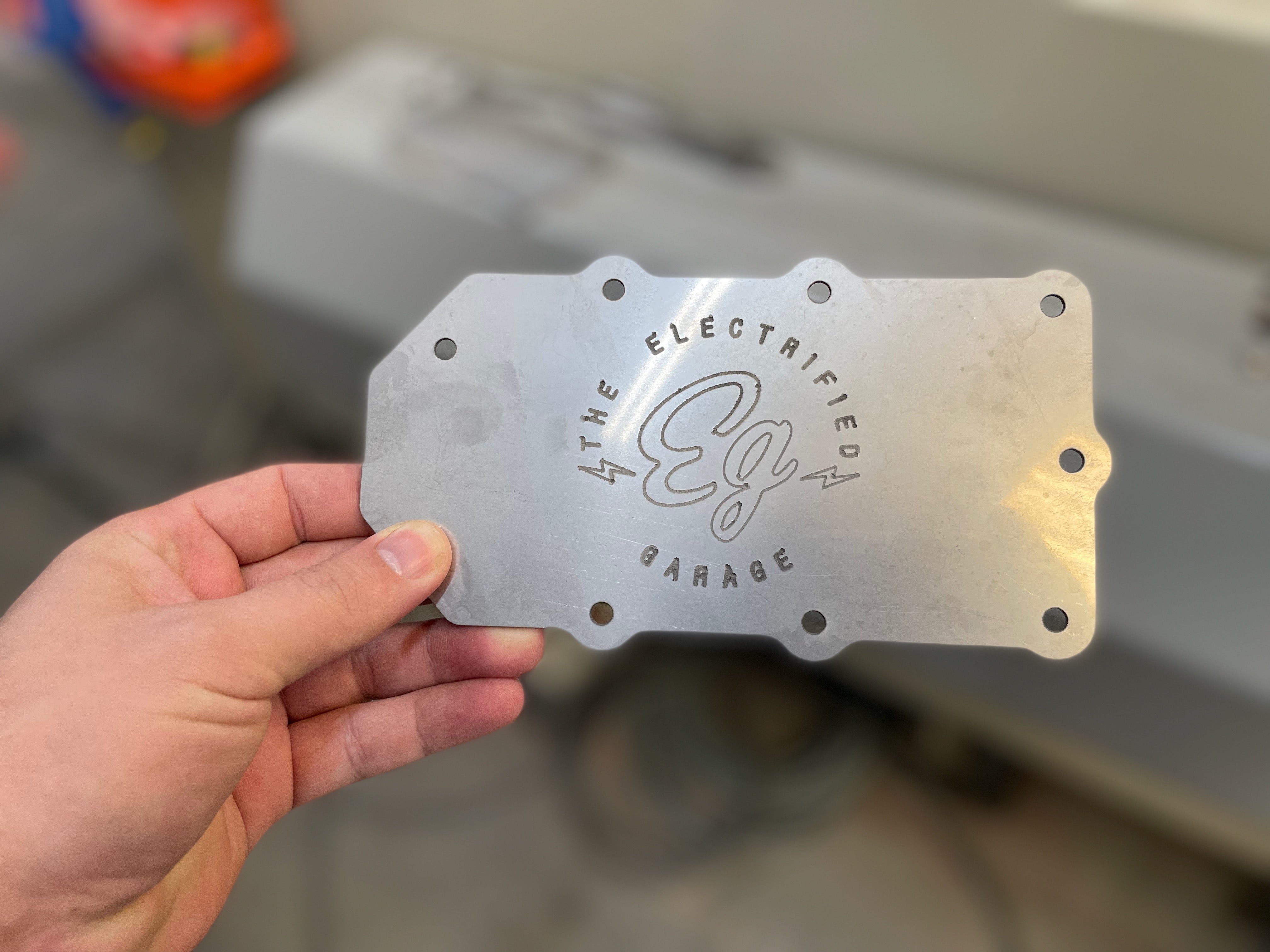 Electrified Garage Aluminum HV Fuse Cover for Tesla Model S Gen 1 HV battery Electrified Garage Aluminum HV Fuse Cover for Tesla Model S Gen 1 HV battery