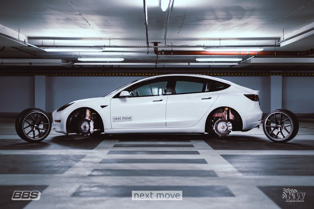 KW V3 Coilover Kit for Tesla Model 3 AWDKW SuspensionEV Tuning KW V3 Coilover Kit for Tesla Model 3 AWDKW SuspensionEV Tuning